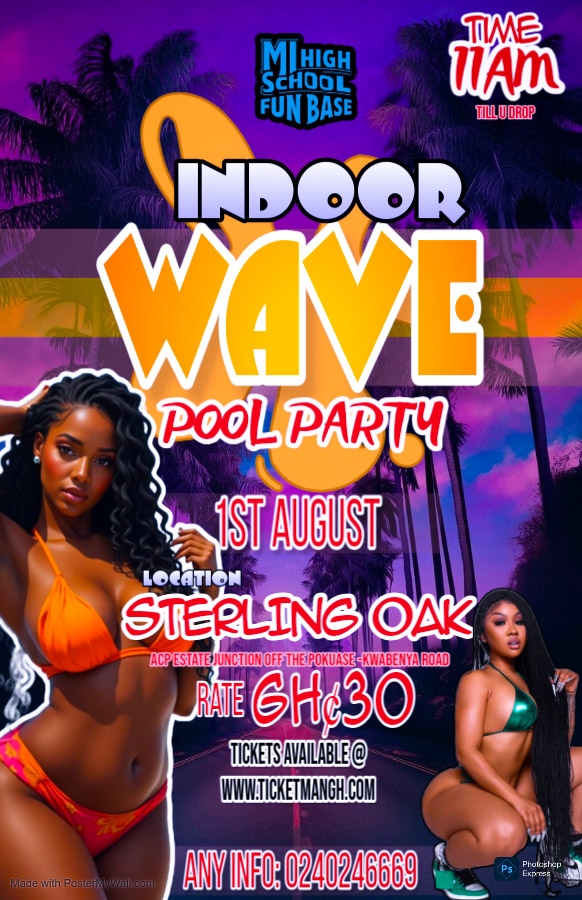 IN DOOR WAVE POOL PARTY...